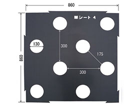 マーキングシート4インチ